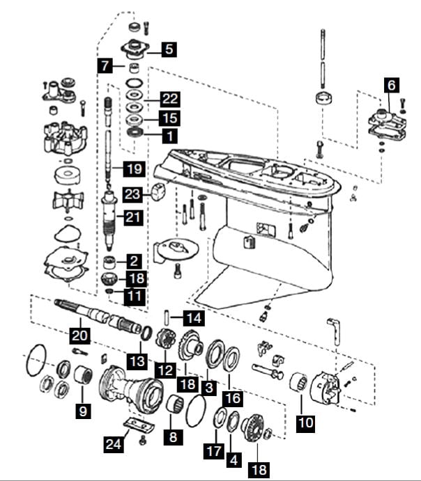 JOHNSON EVINRUDE V4 SMALLFOOT
